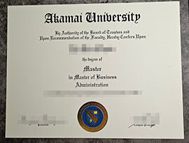 purchase fake Akamai University degree