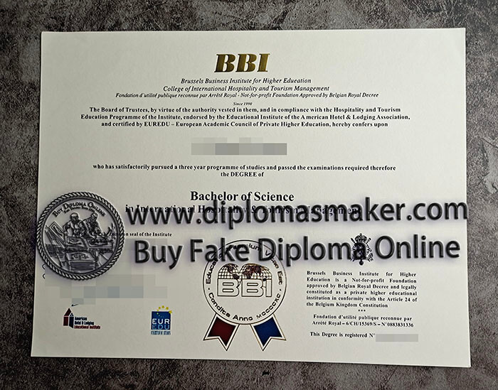 purchase fake BBI diploma