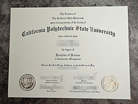 purchase fake California Polytechnic State University degree
