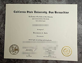 purchase fake CSUSB degree