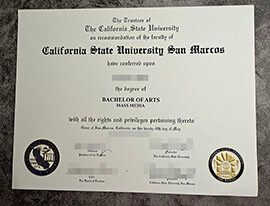 purchase fake California State University San Marcos degree