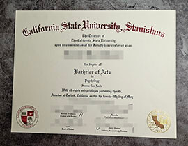 purchase fake California State University, Stanislaus degree