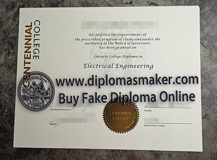 purchase fake Centennial College degree