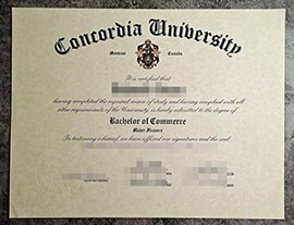 purchase fake Concordia university degree