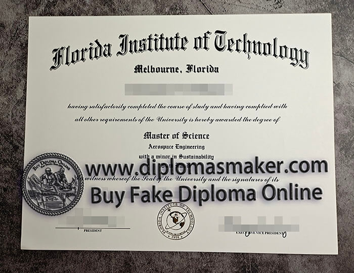 purchase fake Florida Institute of Technology diploma