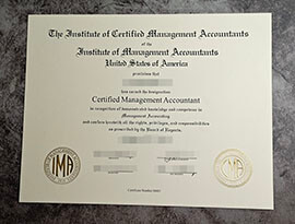 purchase fake Institute of Certified Management Accountants certificate