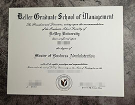 purchase fake Keller Graduate School Management DeVry University degree