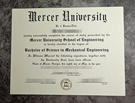 purchase fake Mercer University degree