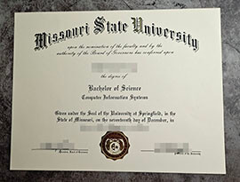 purchase fake Missouri State University degree