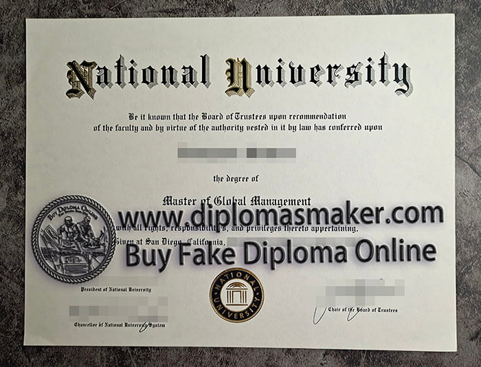 purchase fake National university diploma