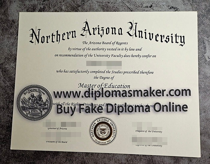 purchase fake Northern Arizona University diploma