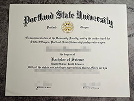 purchase fake Portland state university diploma
