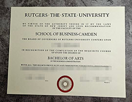 purchase fake Rutgers The State University degree