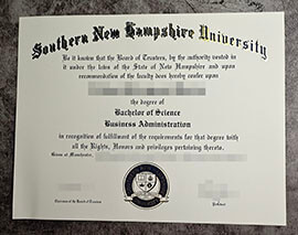 purchase fake Southern New Hampshire University degree