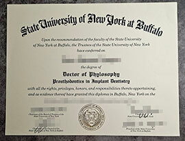 purchase fake State University of New York at Buffalo degree