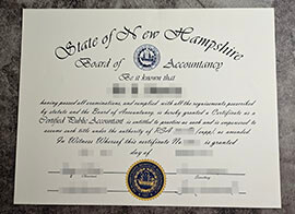 purchase fake State of new hampshire board of accountancy certificate