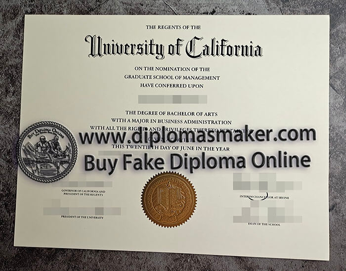 purchase fake University of California diploma