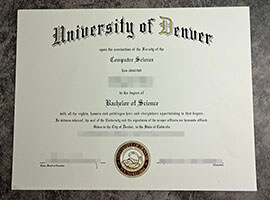 purchase fake University of Denver degree