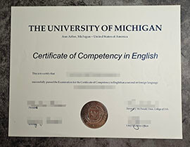 purchase fake University of Michigan certificate