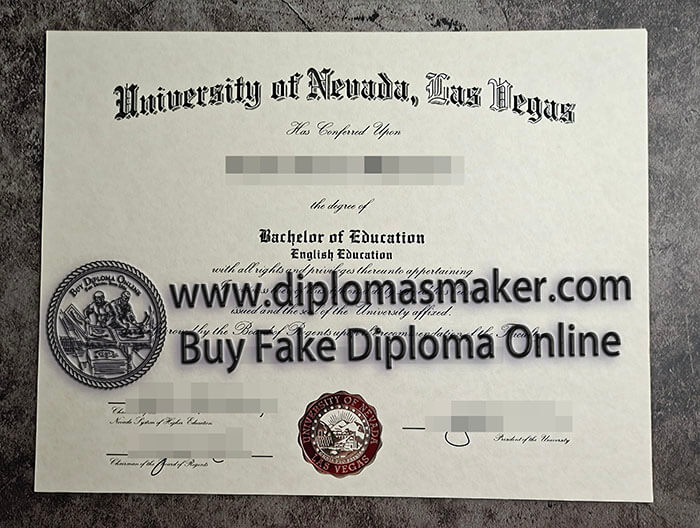 purchase fake University of Nevada, Las Vegas diploma