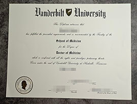 purchase fake Vanderbilt University degree