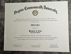 purchase fake Virginia Commonwealth University degree