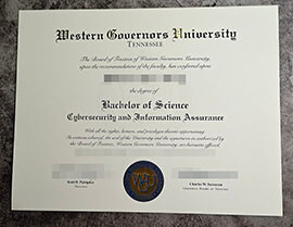 purchase fake Western Governors University Tennessee degree