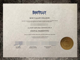 purchase fake Bow Valley College diploma