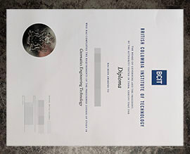purchase fake British Columbia Institute of Technology diploma