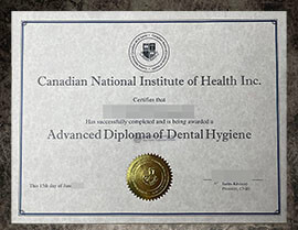 purchase fake Canadian National Institute of Health Inc diploma