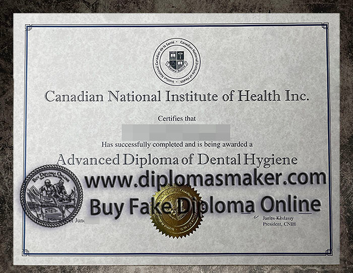 purchase fake Canadian National Institute of Health Inc degree