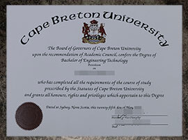 purchase fake Cape Breton University degree