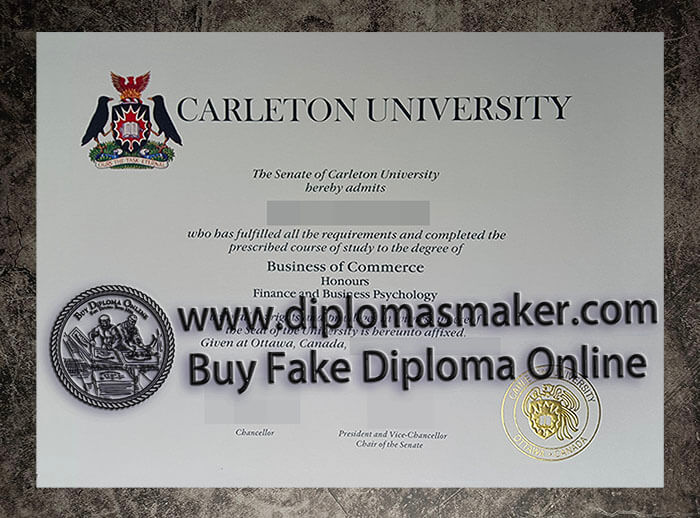 purchase fake Carleton University dippoma