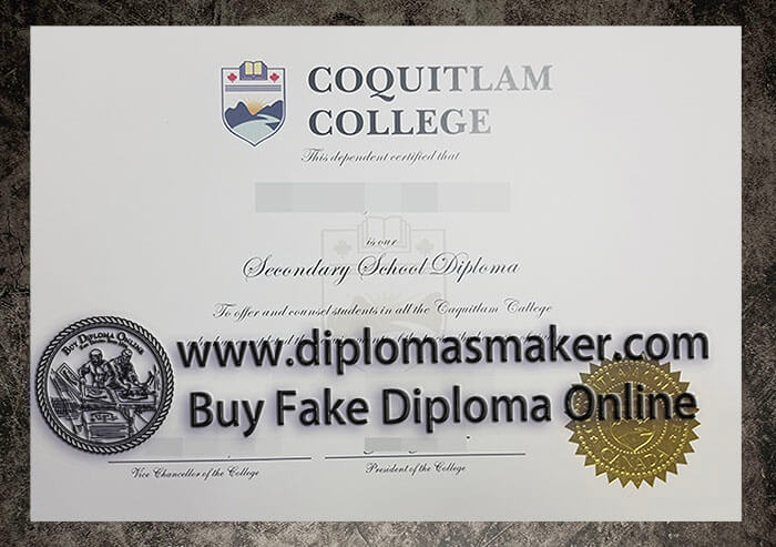 purchase fake Coquitlam College degree