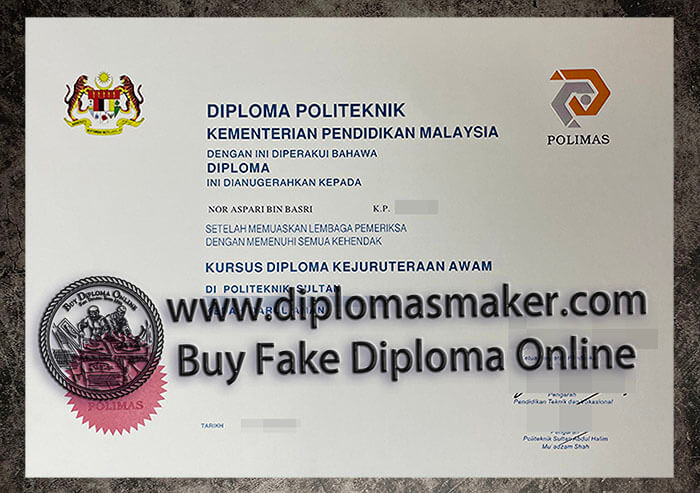purchase fake Diploma Politeknik