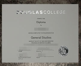 purchase fake Douglas College diploma