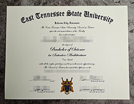 purchase fake East Tennessee State University degree
