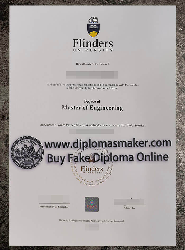purchase fake Flinders University diploma