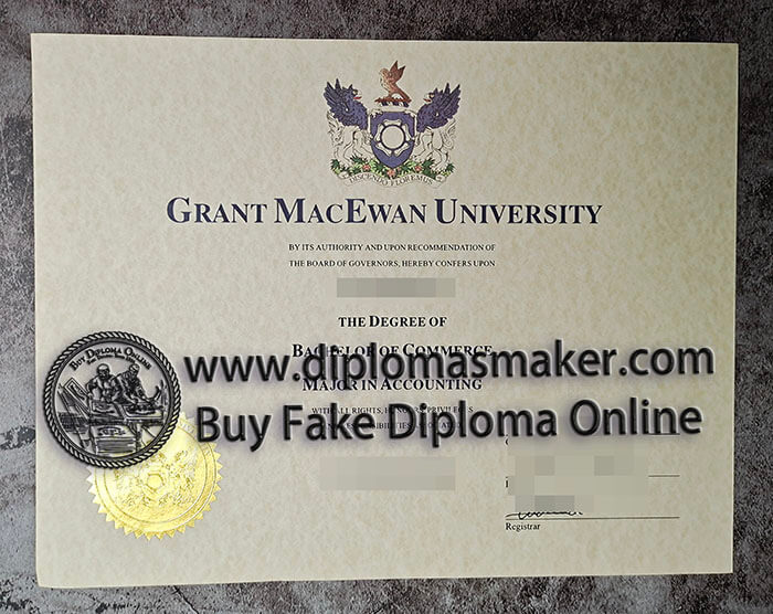 purchase fake Grant Macewan University dipoma