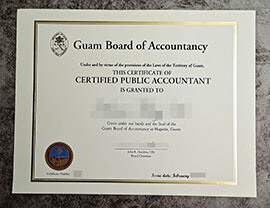 purchase fake Guam Board of Accountancy certificate