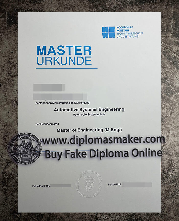 purchase fake Hochschule Konstanz diploma