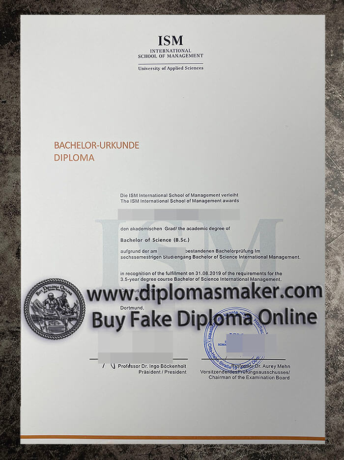 purchase fake International School of Management degree