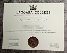 purchase fake Langara College diploma