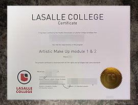 purchase fake Lasalle College certificate