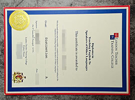 purchase fake London Teacher Training College diploma