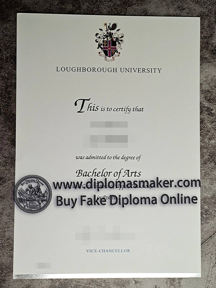 purchase fake Loughborough University diploma