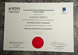purchase fake Management Development Institute of Singapore diploma