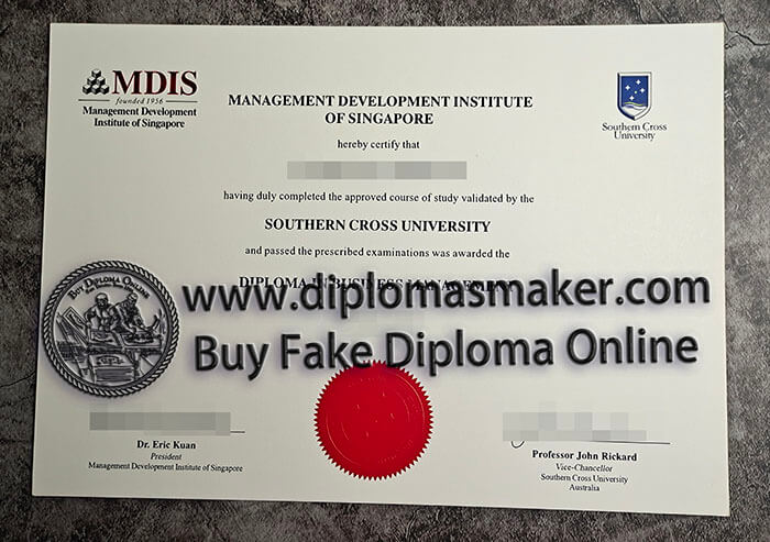 purchase fake Management Development Institute of Singapore degree