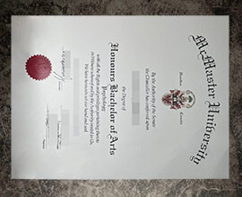 purchase fake Mcmaster University degree