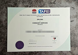 purchase fake NSW TAFE diploma